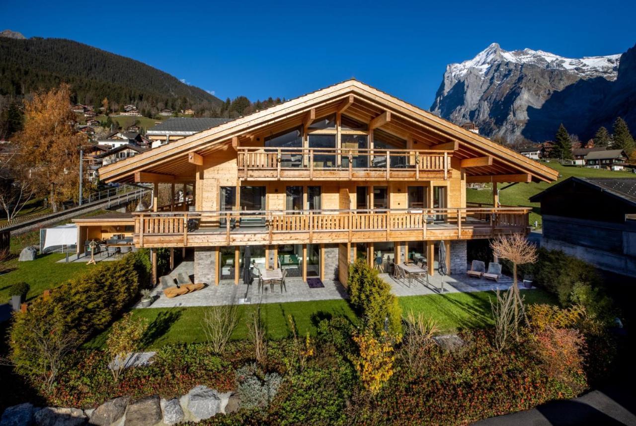 Chalet Carve - Apartments Eiger, Moench And Jungfrau 그린델발트 외부 사진