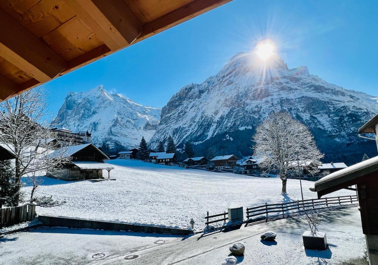 Chalet Carve - Apartments Eiger, Moench And Jungfrau 그린델발트 외부 사진