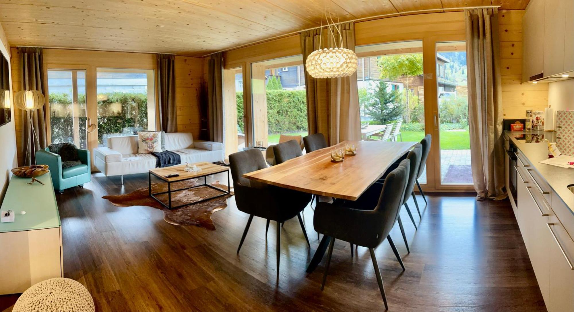 Chalet Carve - Apartments Eiger, Moench And Jungfrau 그린델발트 외부 사진