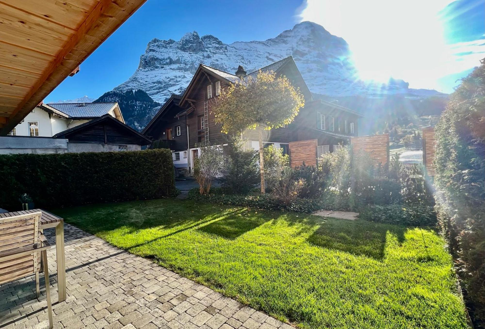 Chalet Carve - Apartments Eiger, Moench And Jungfrau 그린델발트 외부 사진