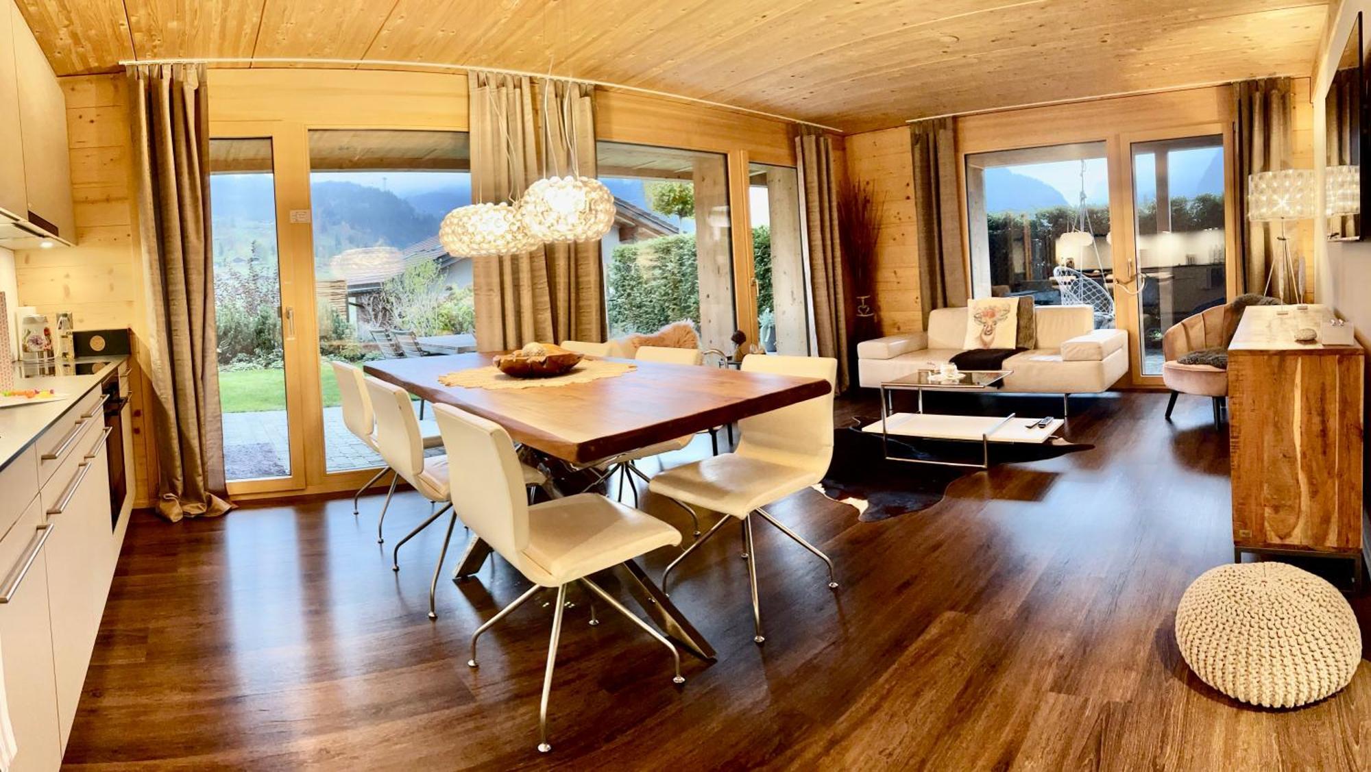 Chalet Carve - Apartments Eiger, Moench And Jungfrau 그린델발트 외부 사진
