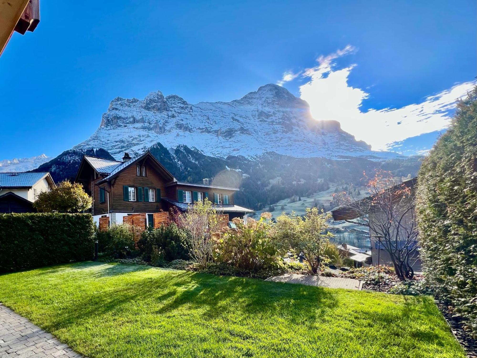 Chalet Carve - Apartments Eiger, Moench And Jungfrau 그린델발트 외부 사진