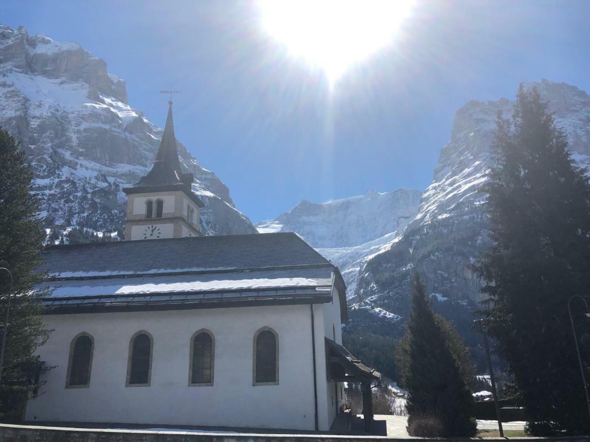 Chalet Carve - Apartments Eiger, Moench And Jungfrau 그린델발트 외부 사진