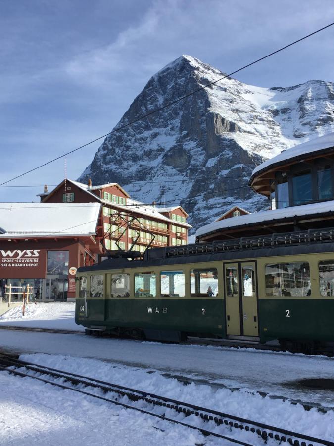 Chalet Carve - Apartments Eiger, Moench And Jungfrau 그린델발트 외부 사진